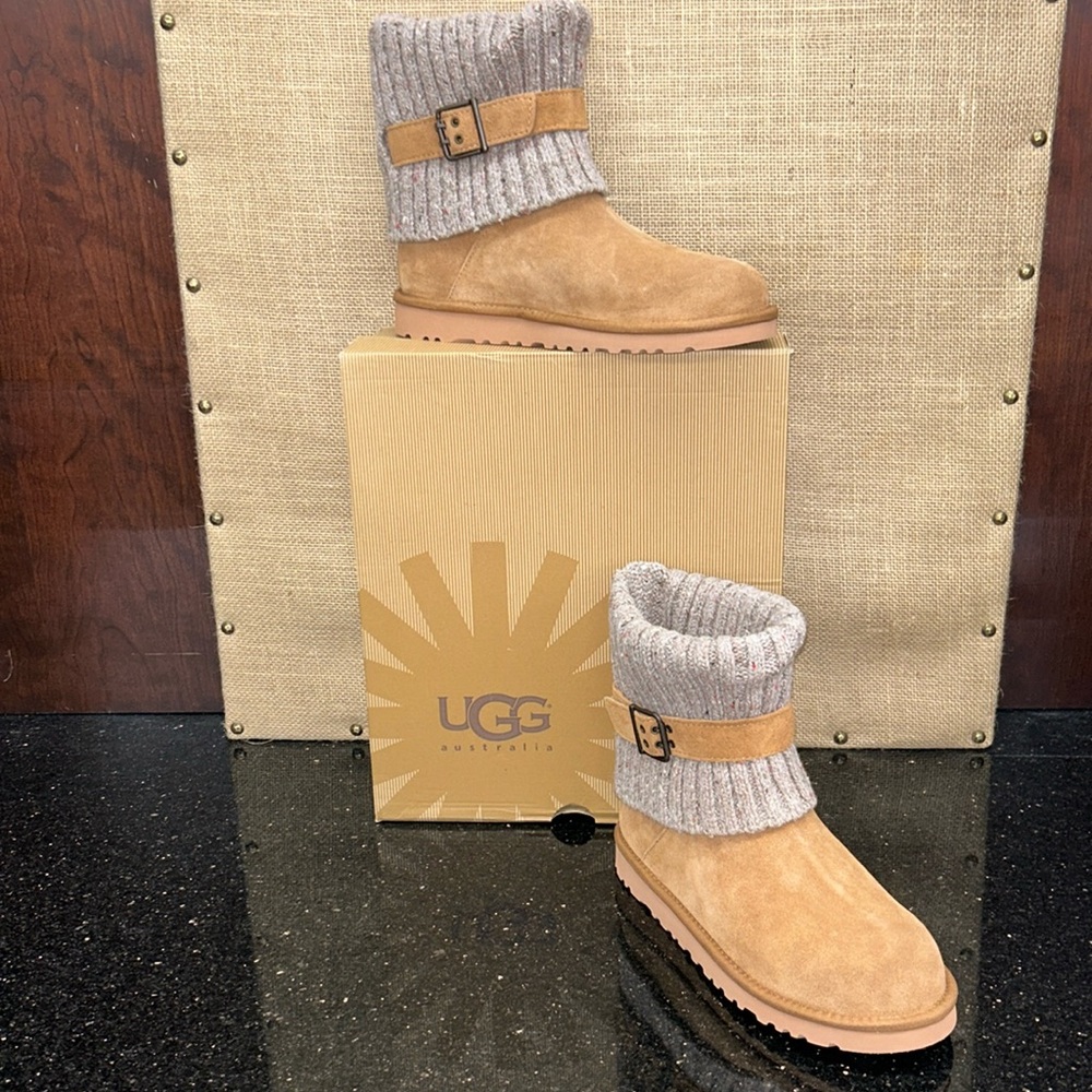 NEW UGG KIDS CAMBRIDGE CHESTNUT BOOT